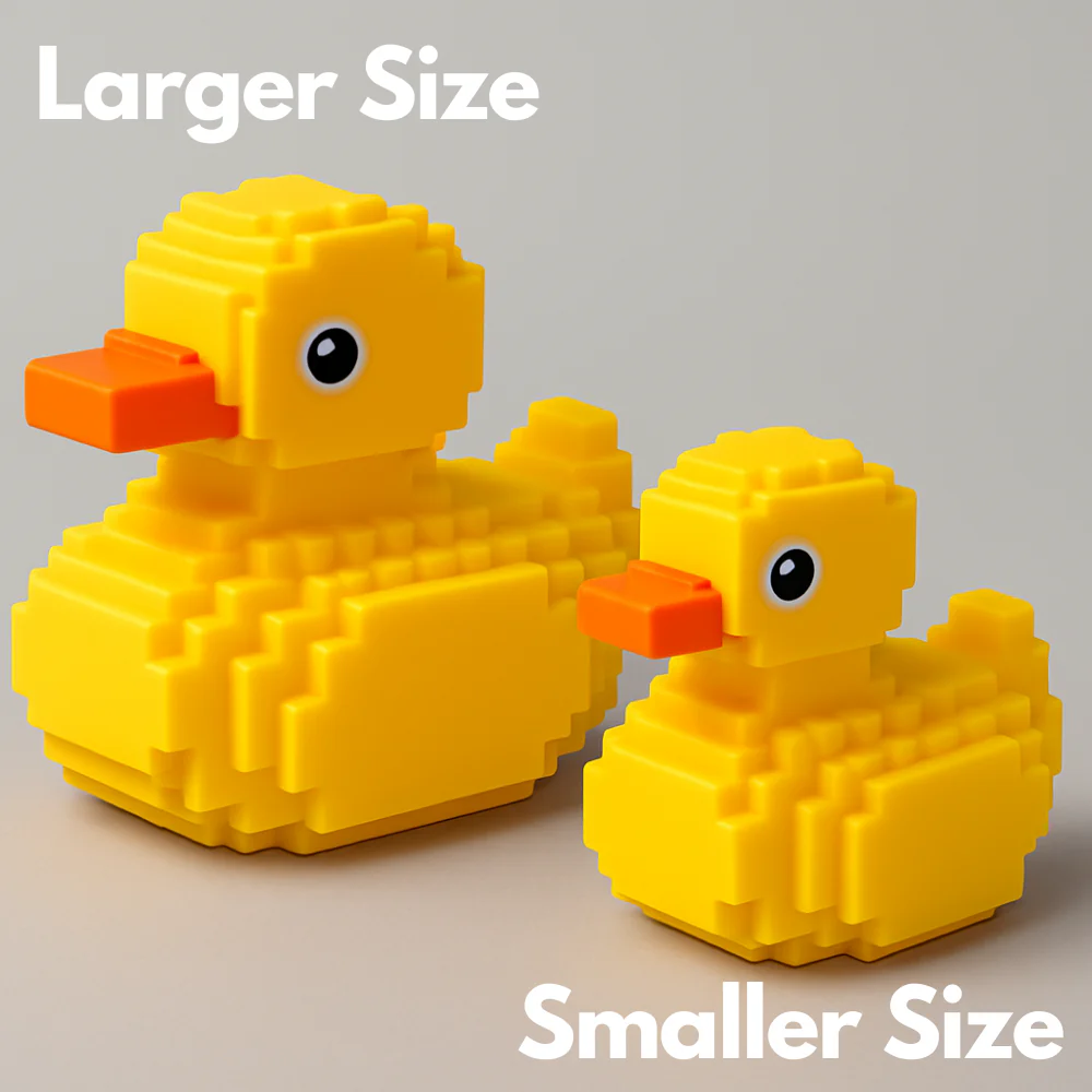 Large Building Block Duck - Image 5