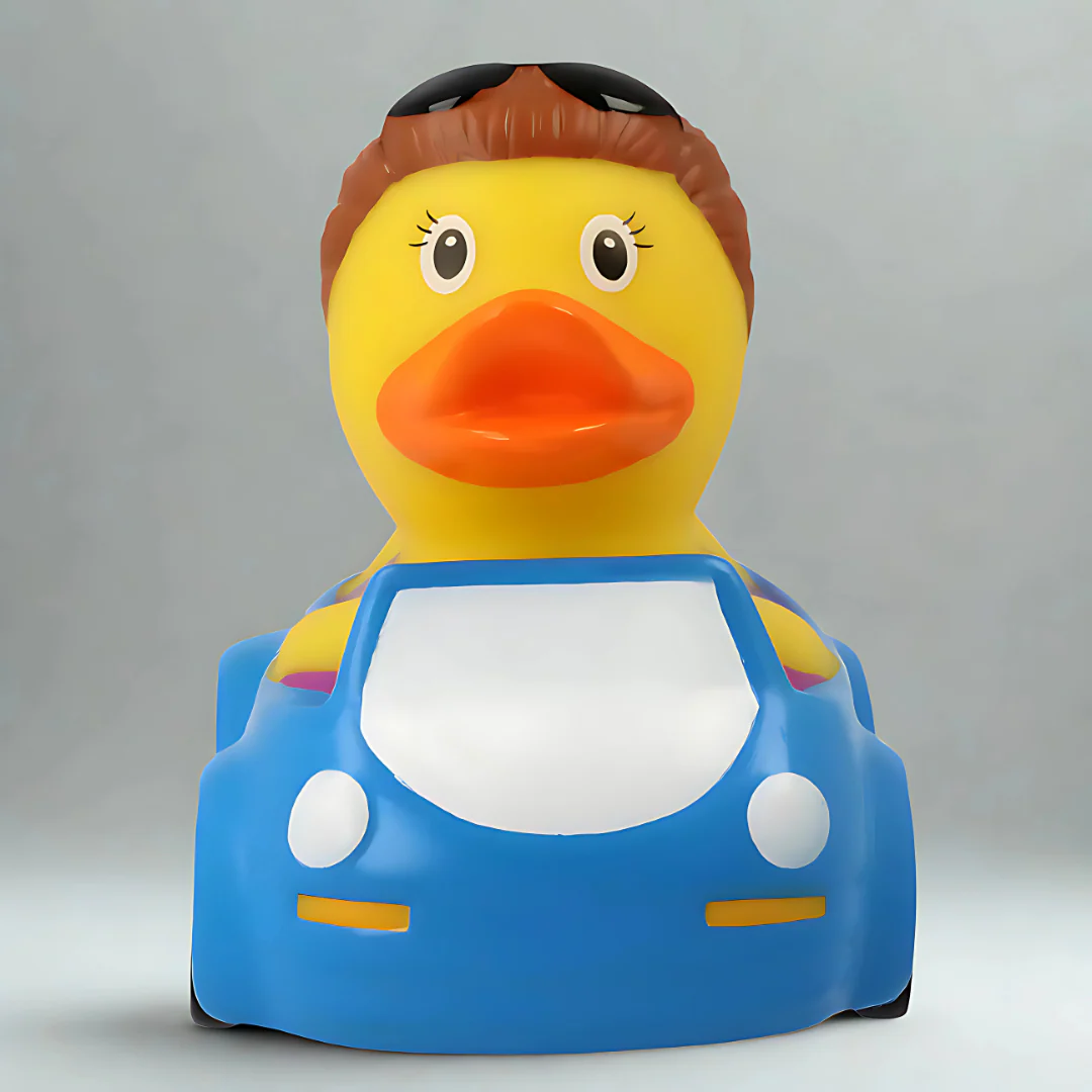Car Driver Female Duck - Image 3