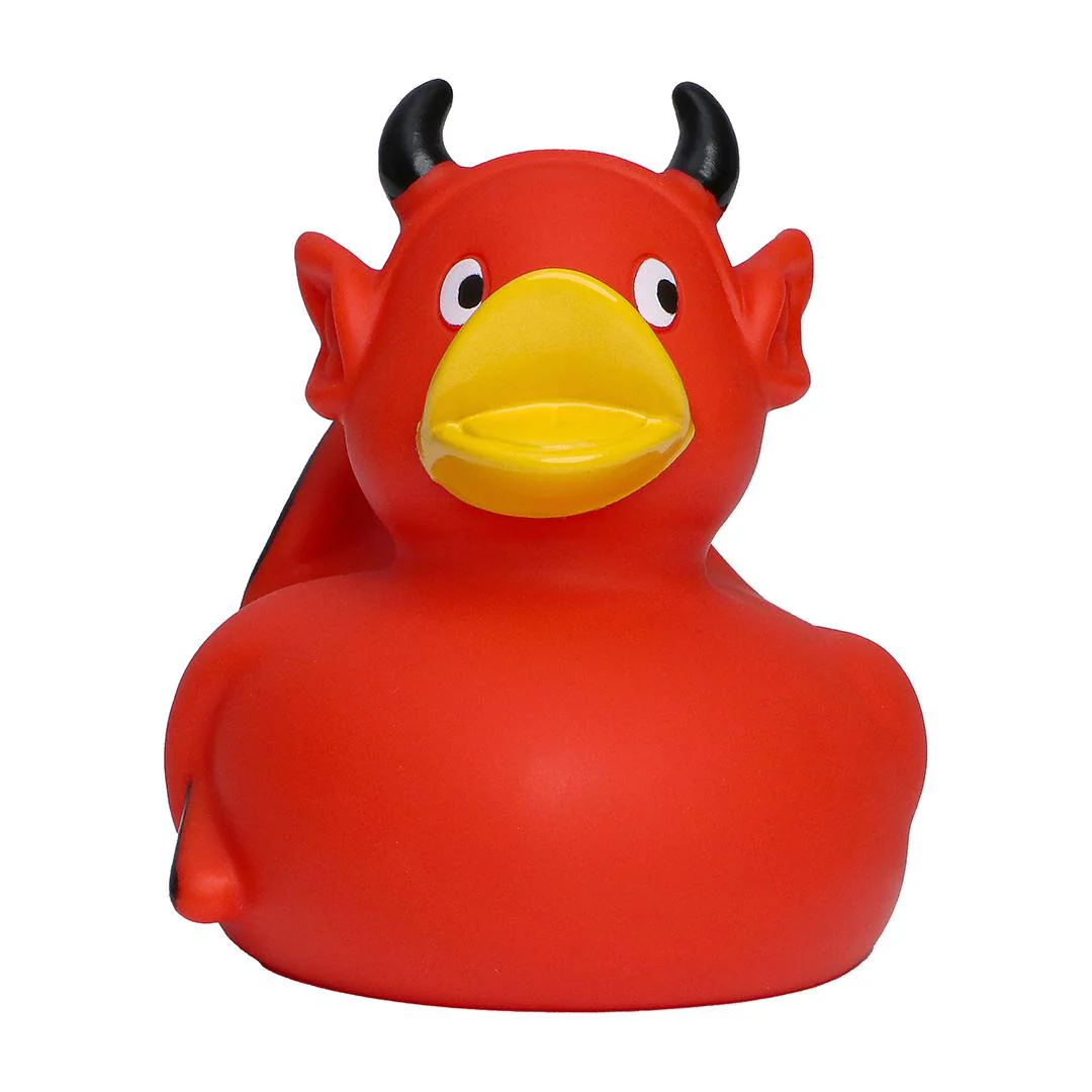 Devil Rubber Duck - Red - Image 5