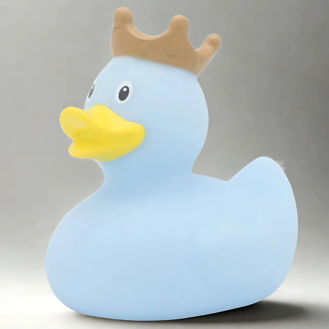 Duck with Crown, blue - Image 2
