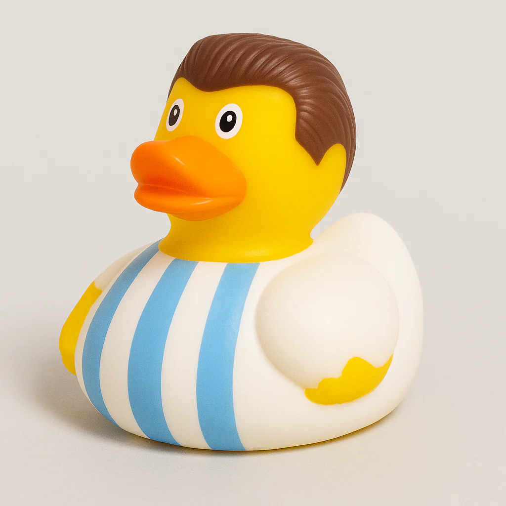Football Star Duck, White - Image 2