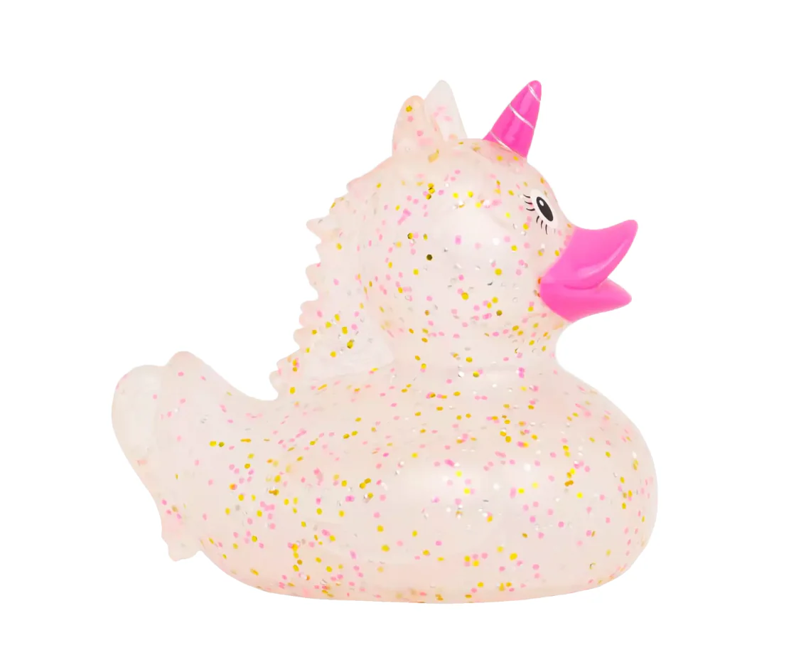 Glitter Unicorn Duck, Pink - Image 5