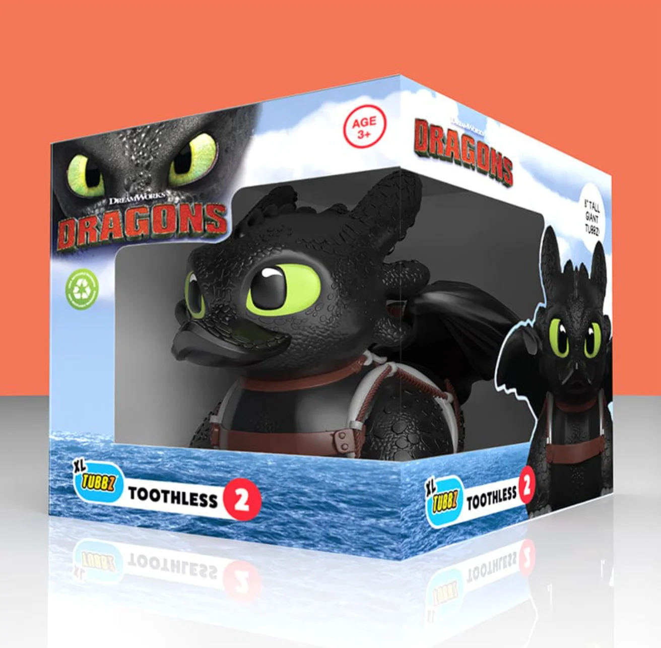 How To Train Your Dragon: Toothless TUBBZ (Giant XL Edition) - Image 2
