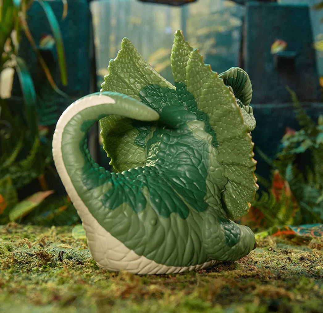 Official Jurassic Park Dilophosaurus TUBBZ Cosplaying Duck Collectible - Image 3