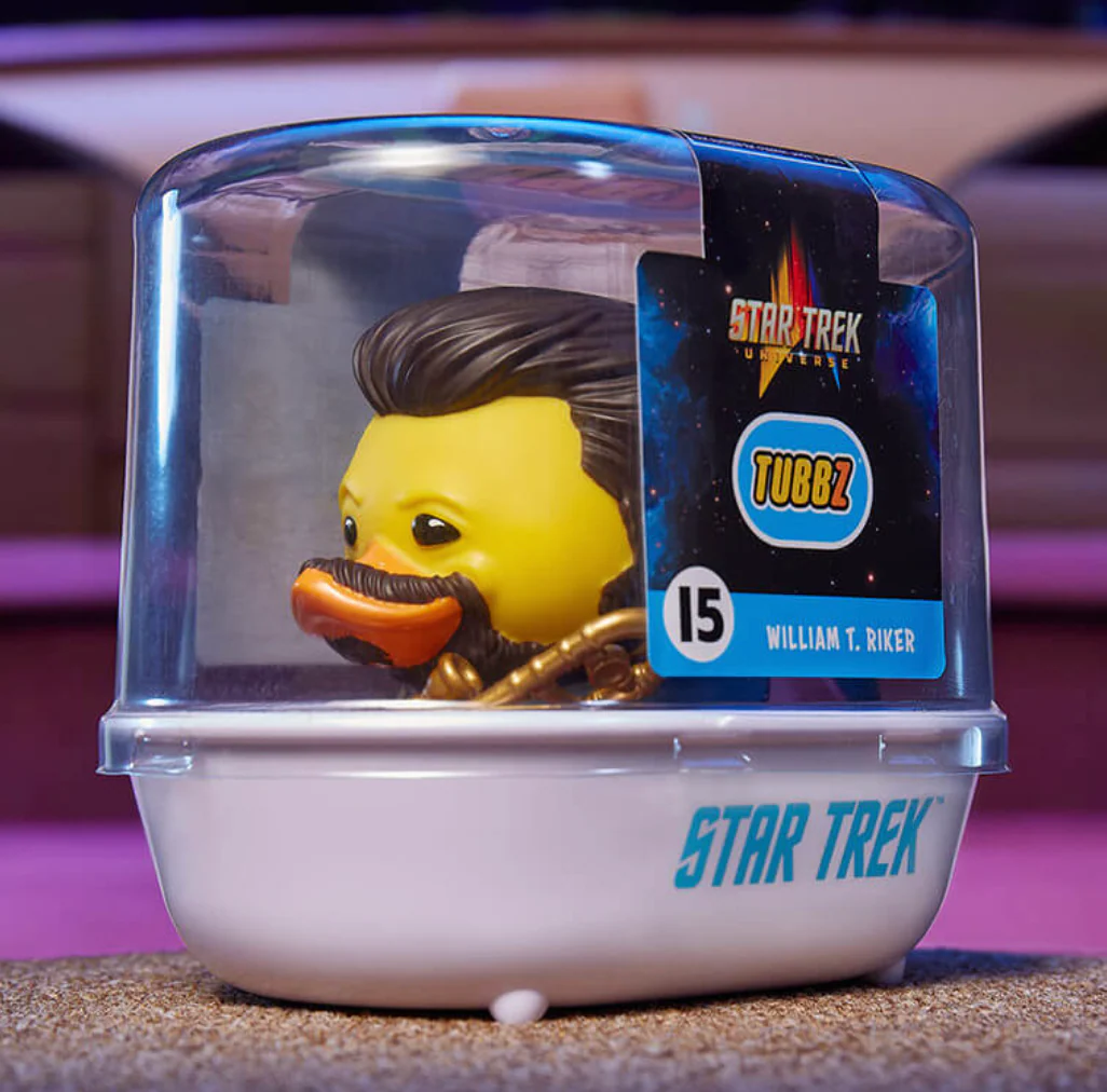 Official Star Trek William T. Riker TUBBZ Cosplaying Duck Collectible - Image 4